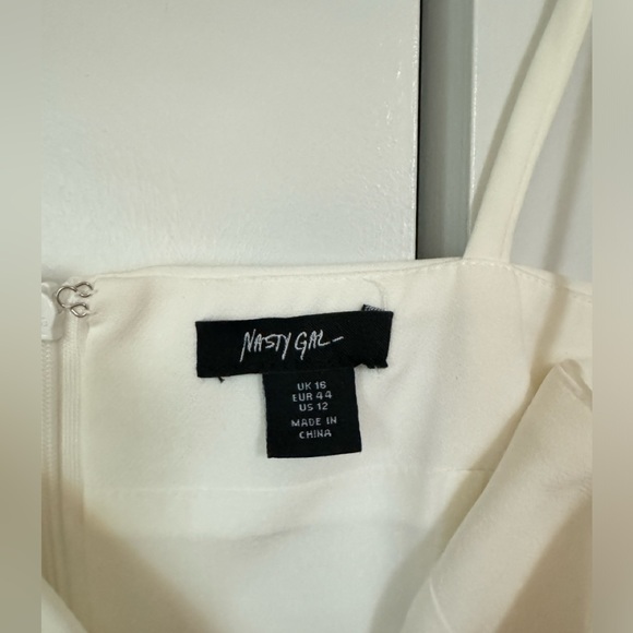 White Embellished Heart Cut Out Dress - Nasty Gal - Picture 6 of 7